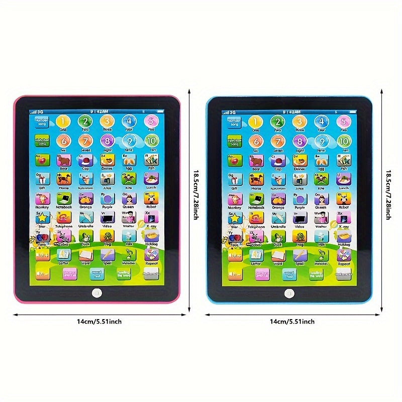 Early Education Analog Tablet - Interactive Learning Toy & Music Device - Cyprus