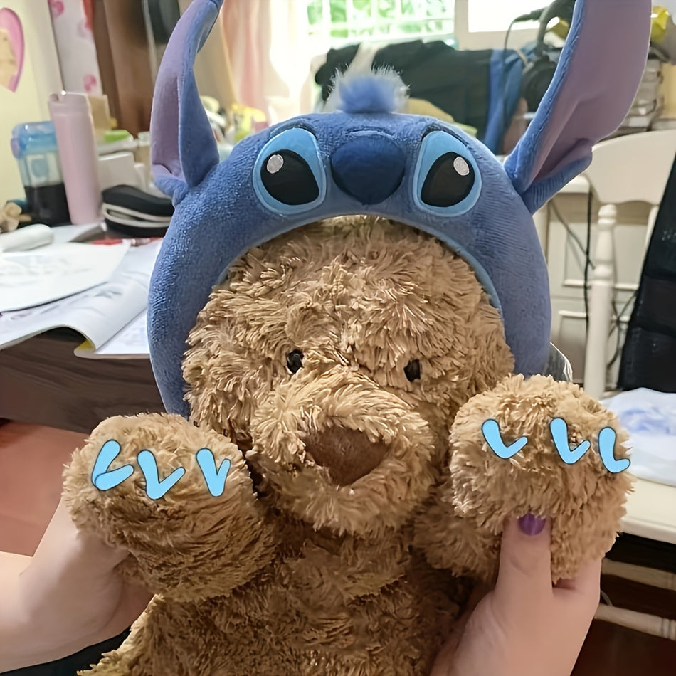 Stitch Плюшевая голова для женщин и девушек - милый мультипликационный обруч - Кипр