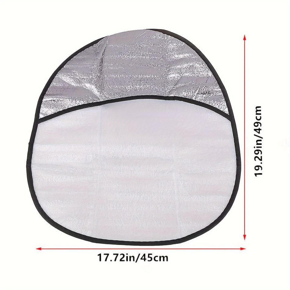 Cyprus Steering Wheel Sun Shade Cover - UV Protection for SUVs, Trucks, Vans