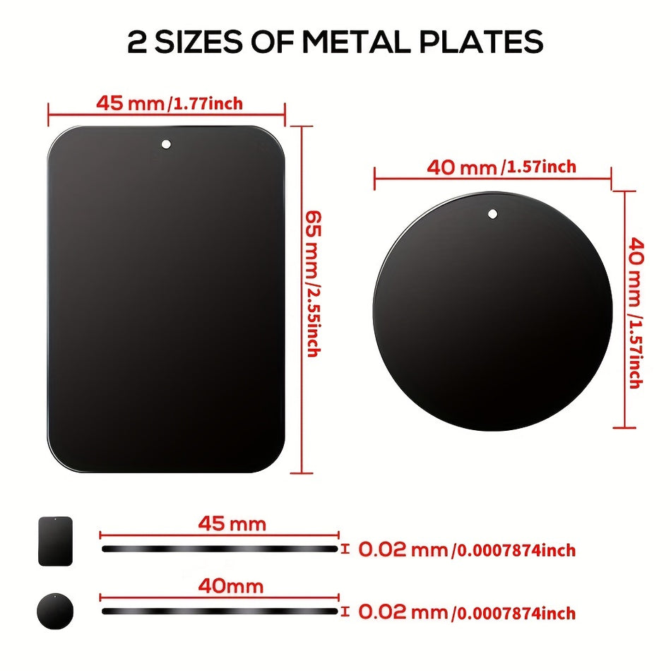 Universal Metal Plate for Magnetic Car Mounts - Cyprus