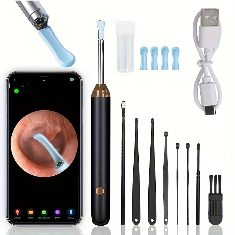 Ear Wax Removal Tool With Camera & 8 Pcs Ear Set - Cyprus