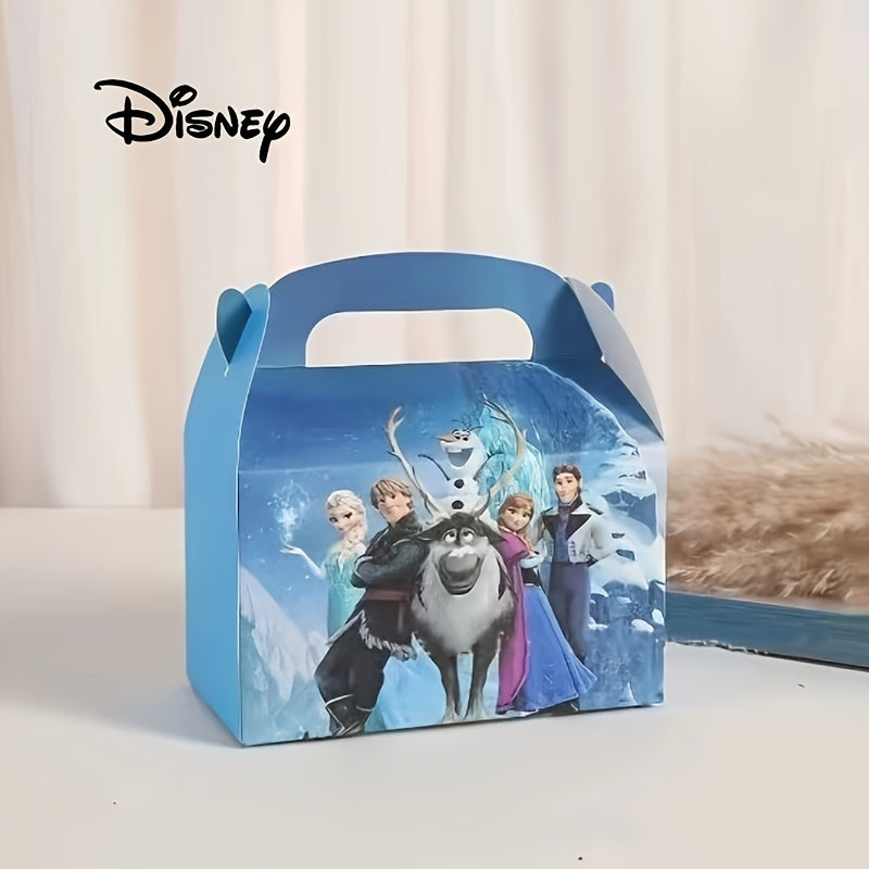 🔵 Disney Frozen & Prenses Temalı Şeker Kutuları - Doğum Günü Partileri ve Favors için Mükemmel - 3 Benzersiz Tasarım - Kıbrıs
