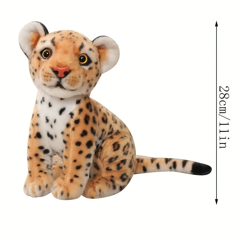 Toy en peluche de Snow Leopard Molutian 28cm Simulation Snow Animal pour enfants