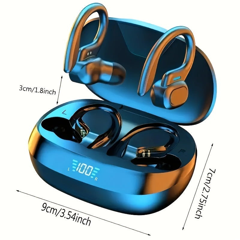 Noise Reduction Wireless Earphones with Charging Case for Smartphones