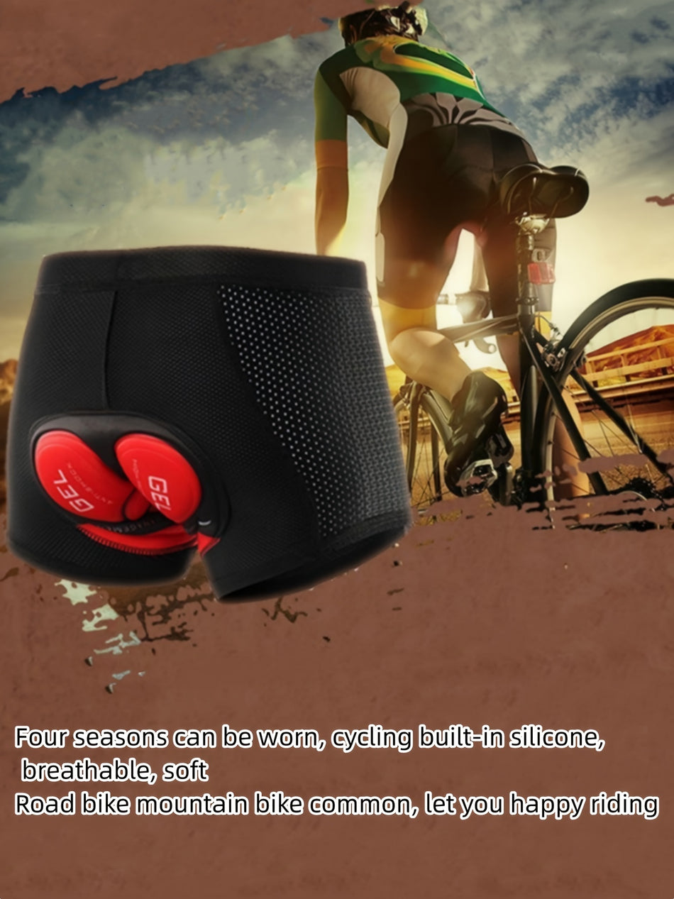 Compression Cycling Shorts with 3D Gel Padding - Cyprus