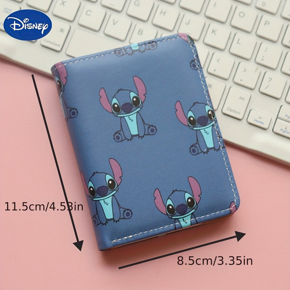 Stitch Coin Purse with Multiple Card Slots & Zip Closure - Cyprus