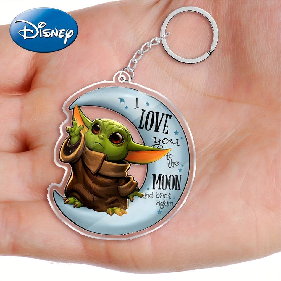 Yoda Baby Using Force Keychain - Warm And Lovely Gift - For Loved Ones - Cyprus