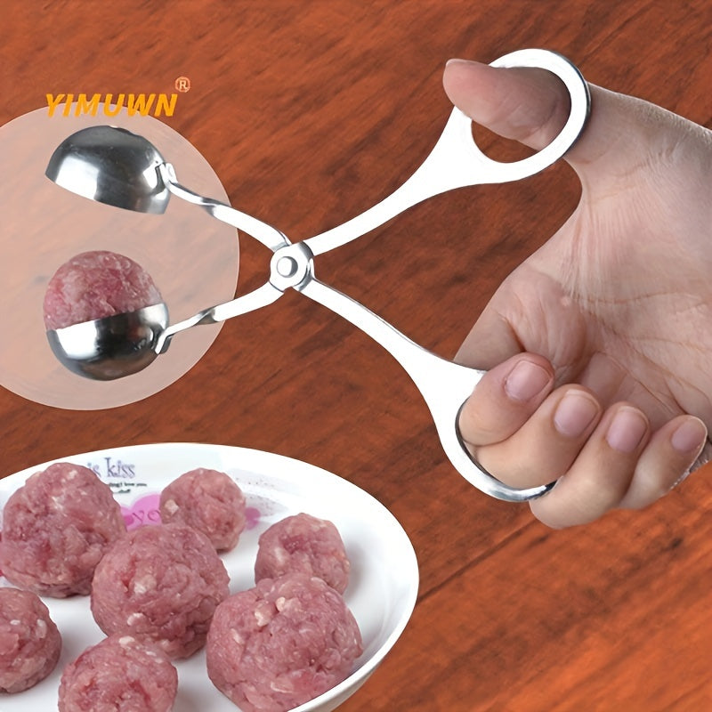 Stainless Steel Meatball and Fish Ball Maker Clip - Easy Homemade Meals Solution - Cyprus