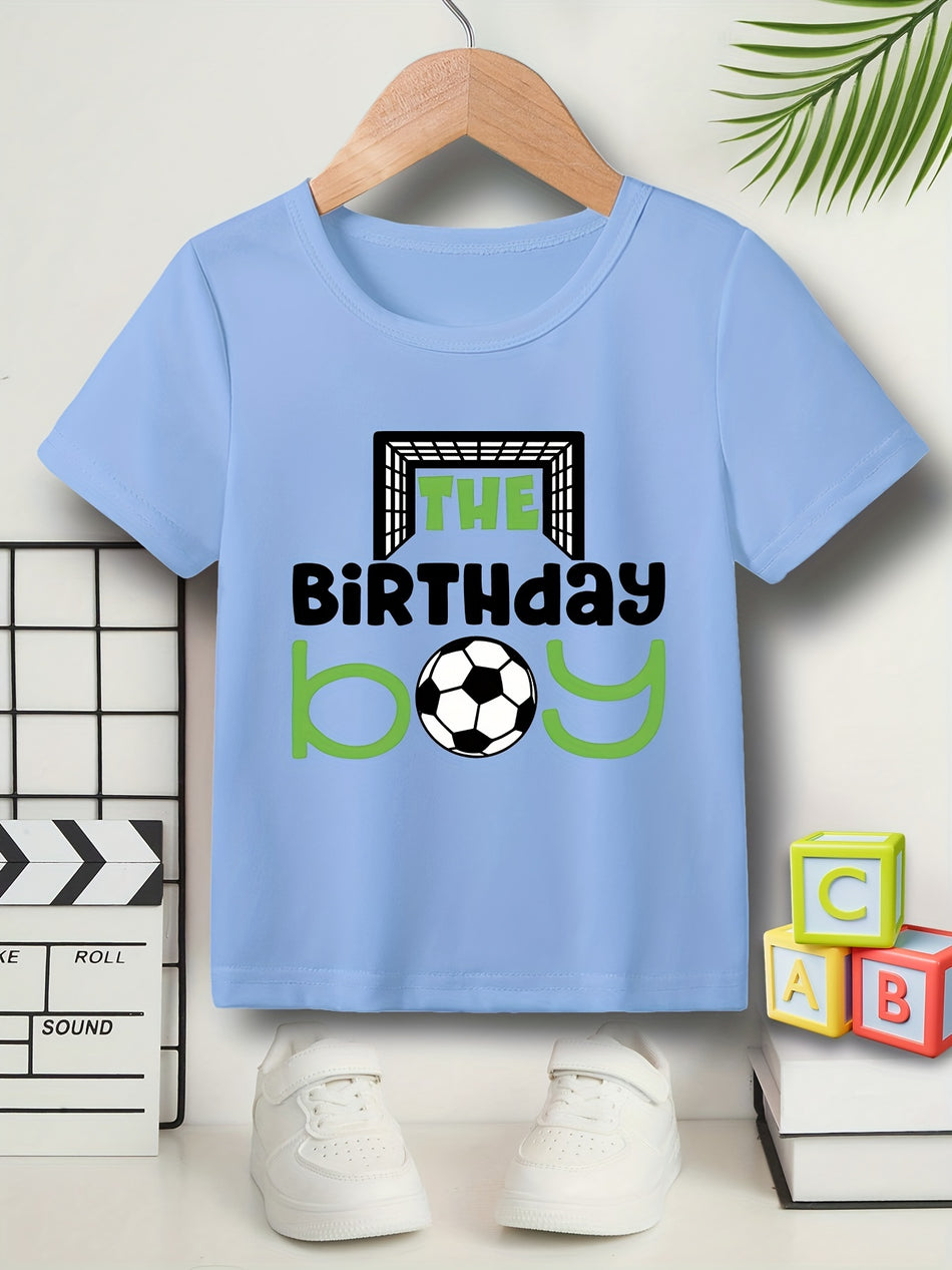 Soccer Goal Birthday Boy T-shirt - Cyprus