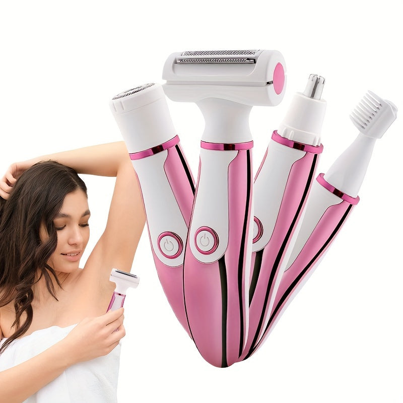 GERTZY 5-in-1 USB Rechargeable Electric Hair Remover for Women - Cyprus