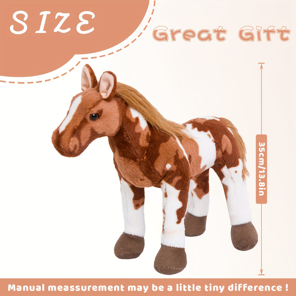 Kawaii American Horse Plush Toy - weicher flauschiger Begleiter für alle Altersgruppen