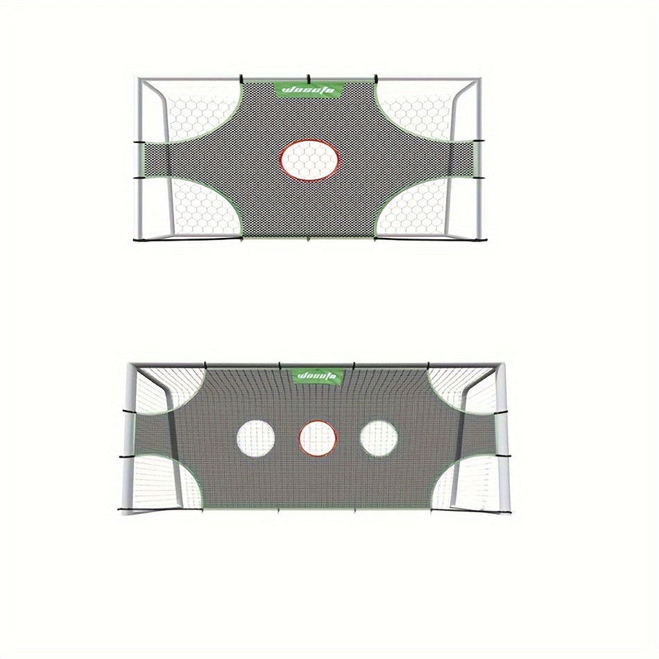 Wosofe tragbares Nylon-Fußball-Tor für 1-Loch- und 3-Loch-Spiele-Zypern