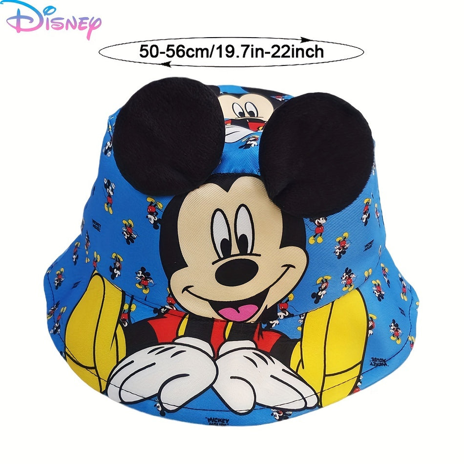 Mickey ve Minnie Cartoon Buck Hat - Unisex Hafif Güneş Koruma Kapağı - Kıbrıs