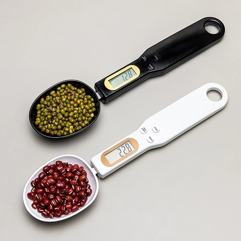 Digital Kitchen Spoon Scale - 500g Precision Measuring for Grams & Ounces