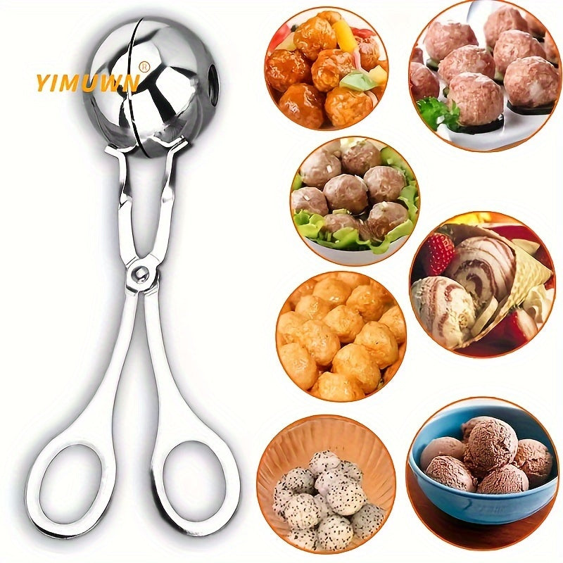 Stainless Steel Meatball and Fish Ball Maker Clip - Easy Homemade Meals Solution - Cyprus