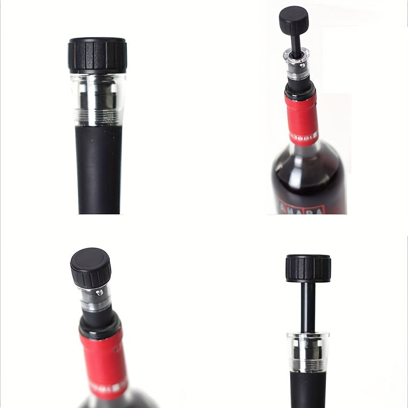 Premium Vacuum Wine Stopper - For Fresh Wine & Champagne, Durable Air Pump Seal - Cyprus