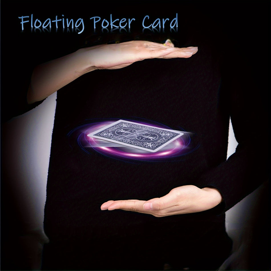 Magic Floating Poker Cards Set for Captivating Close-Up Performances