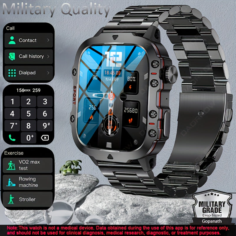 Sports Smart Bracelet Watch - 100+ Sport Modes, Answer/Make Call, Full Screen Fitness Tracker - Cyprus