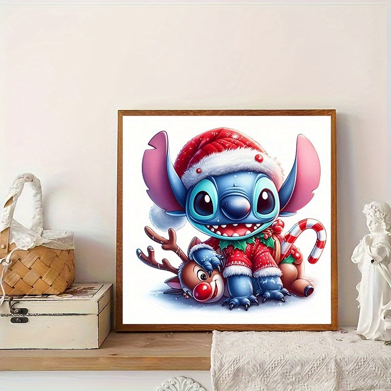 Stitch and Reindeer Christmas Diamond Painting DIY Kit - Cyprus