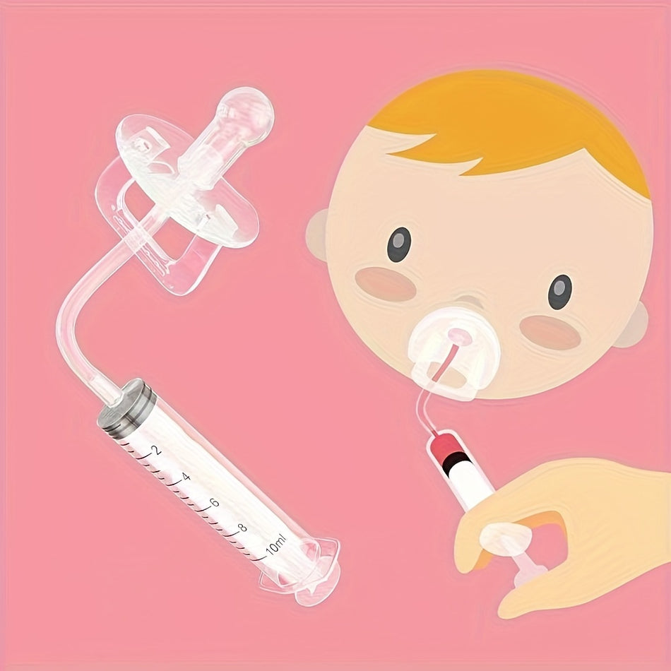 Silicone Syringe Pacifier Feeder | For Babies and Toddlers 🍼