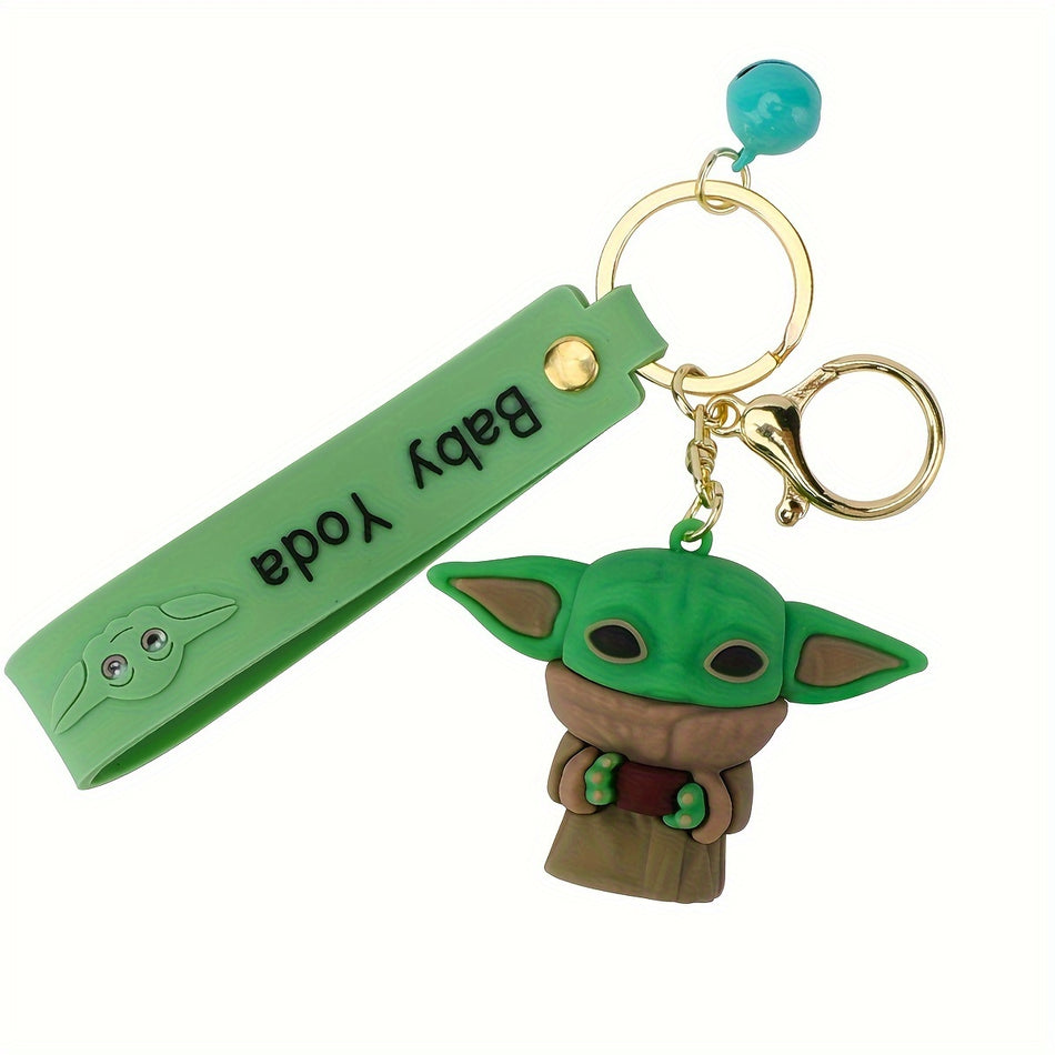 Yoda Baby Metal Keychain for Girls, Backpack Pendant - Cyprus