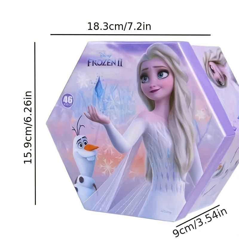 Frozen Elsa Cartoon Painting Set - Multi-Functional Watercolor Pen Crayon Gouache Gift Box - Cyprus