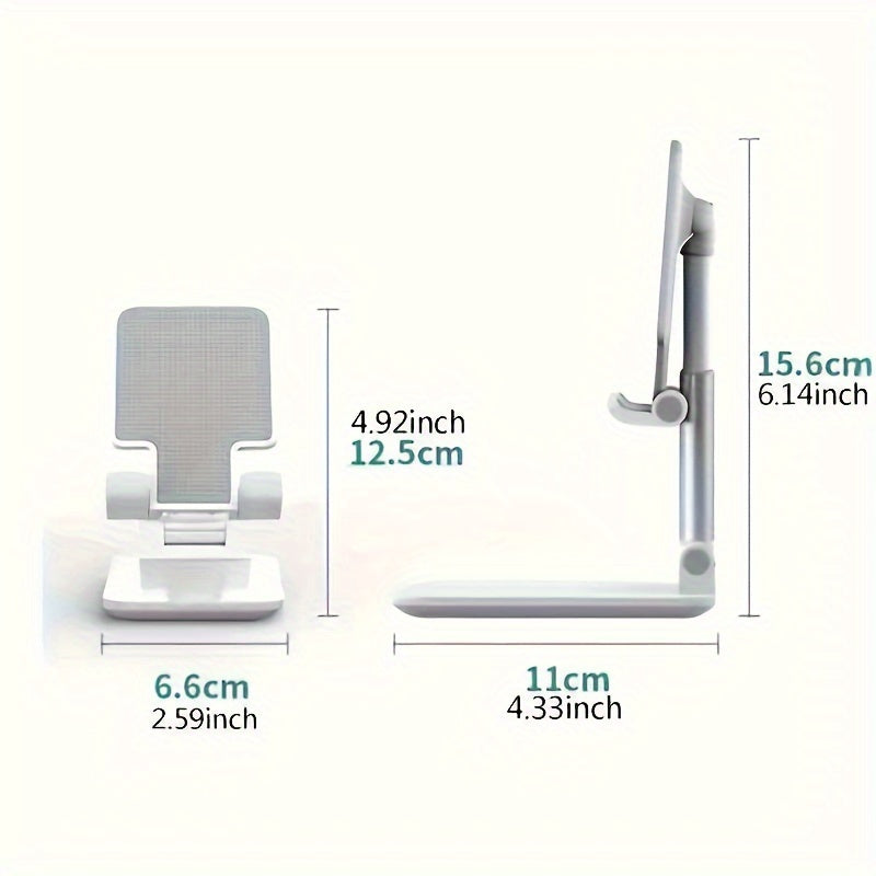 Adjustable Foldable Phone & Tablet Stand - Ideal for Home & Office Desk Use - Cyprus