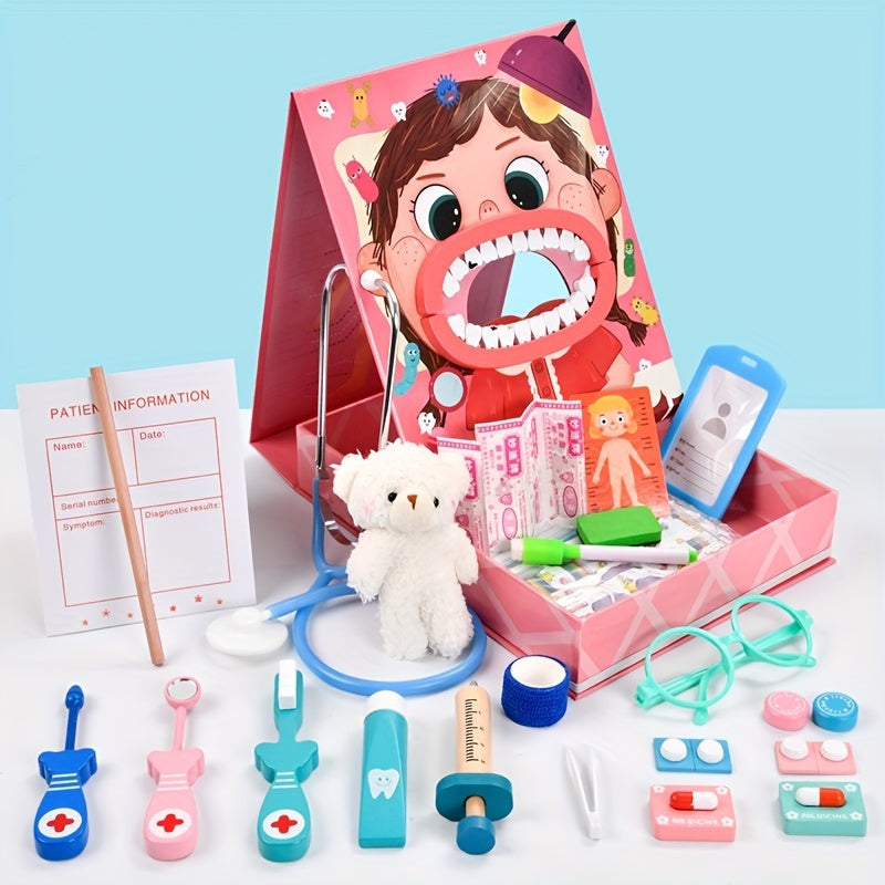 Children's Dentist Playset - Educational Medical Roleplay Kit for Ages 3-6 - Cyprus