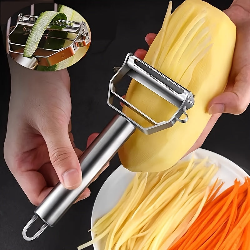 3-in-1 Stainless Steel Fruit Peeler and Grater - Cyprus