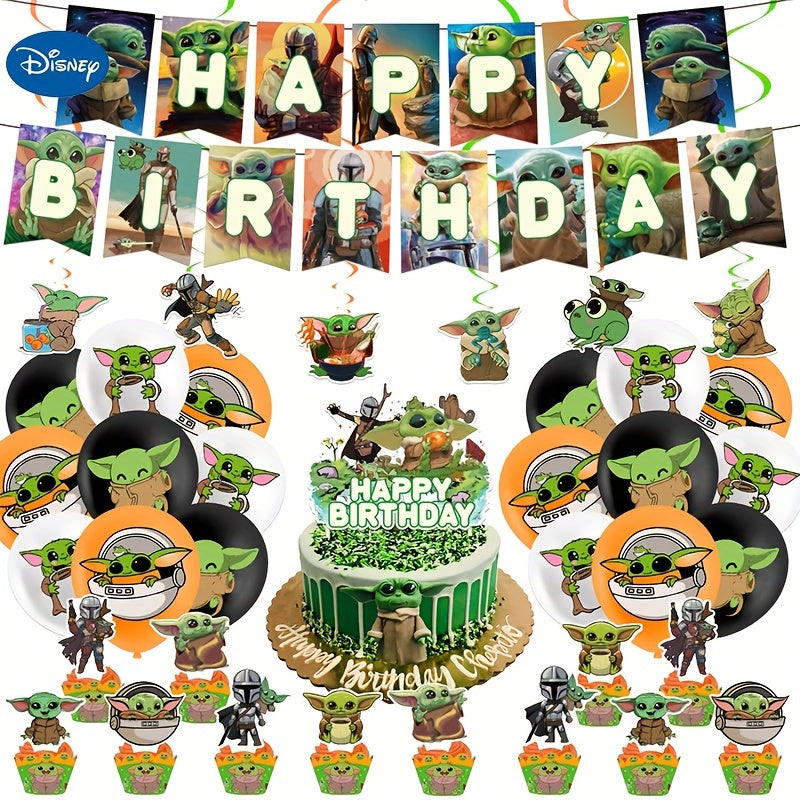 Yoda Birthday Party Decor Kit - Cyprus