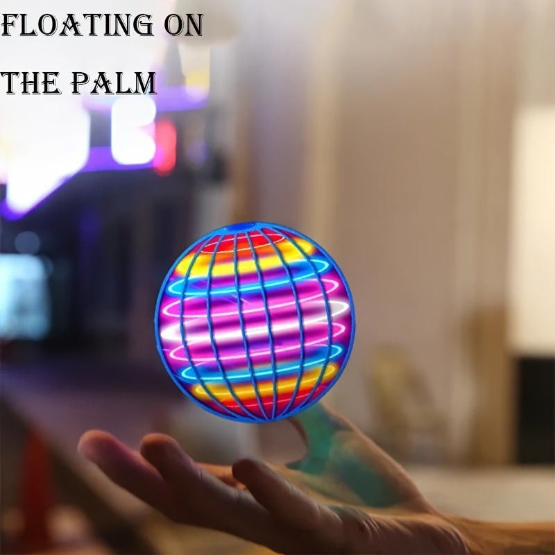 Magic Levitating Spinning Sphere - Glowing Rechargeable Flight Toy for Ages 6-8 - Cyprus