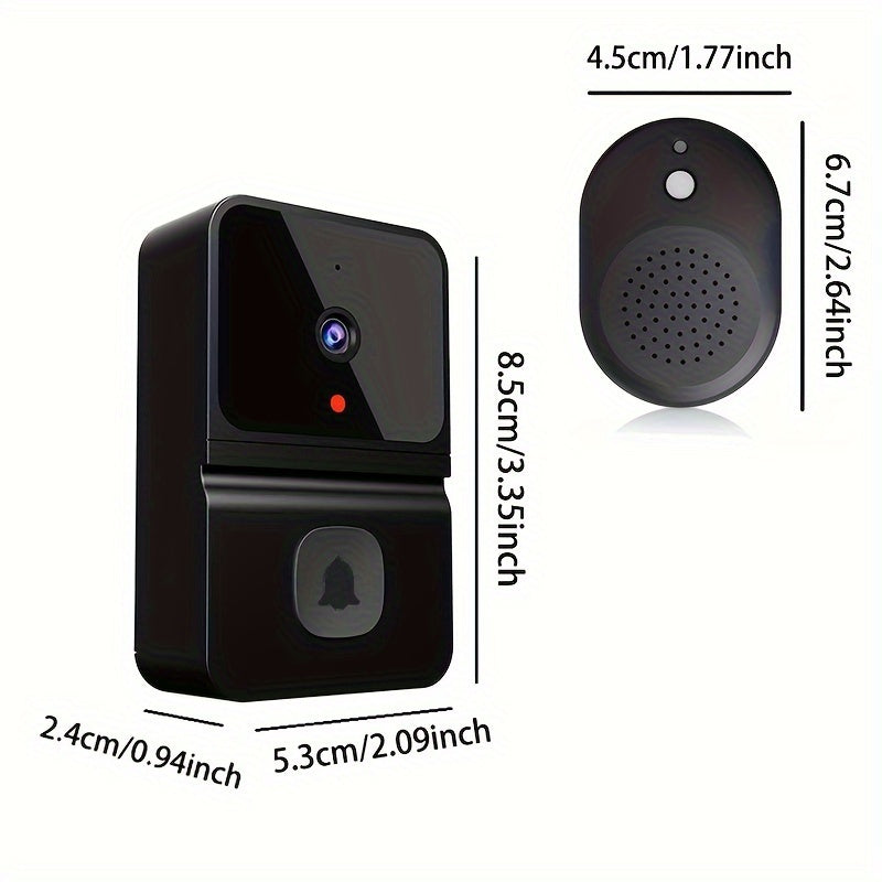 Cyprus Wireless Visual Doorbell with Long Standby & Remote Intercom