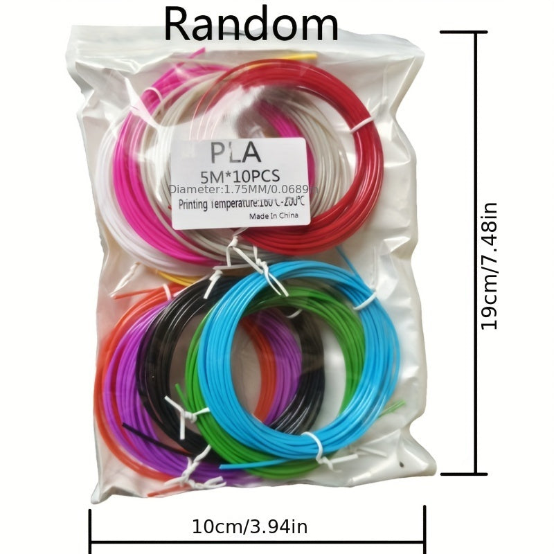 3D Pen Filament Refill Pack - 30 Vibrant Colors - Cyprus