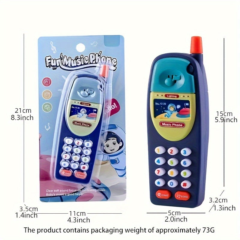 Astronaut-Themed Learning Phone Toy for Toddlers - Music & Storytelling - Cyprus