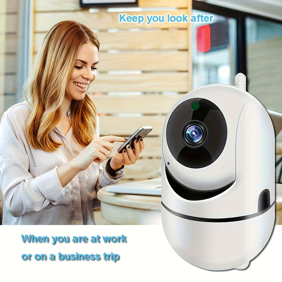 myAI Wireless Security Camera 1080P with Two-Way Talk, Night Vision, and Motion Detection - Cyprus