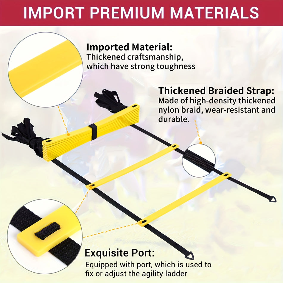 Agility Ladder for Speed Training - Enhance Footwork and Coordination - Cyprus