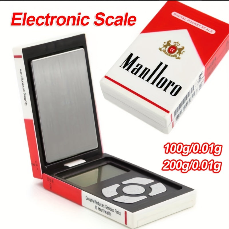 200G/0.01G Portable Pocket Scale - Backlit, Ideal for Jewelry & Office Use - Cyprus