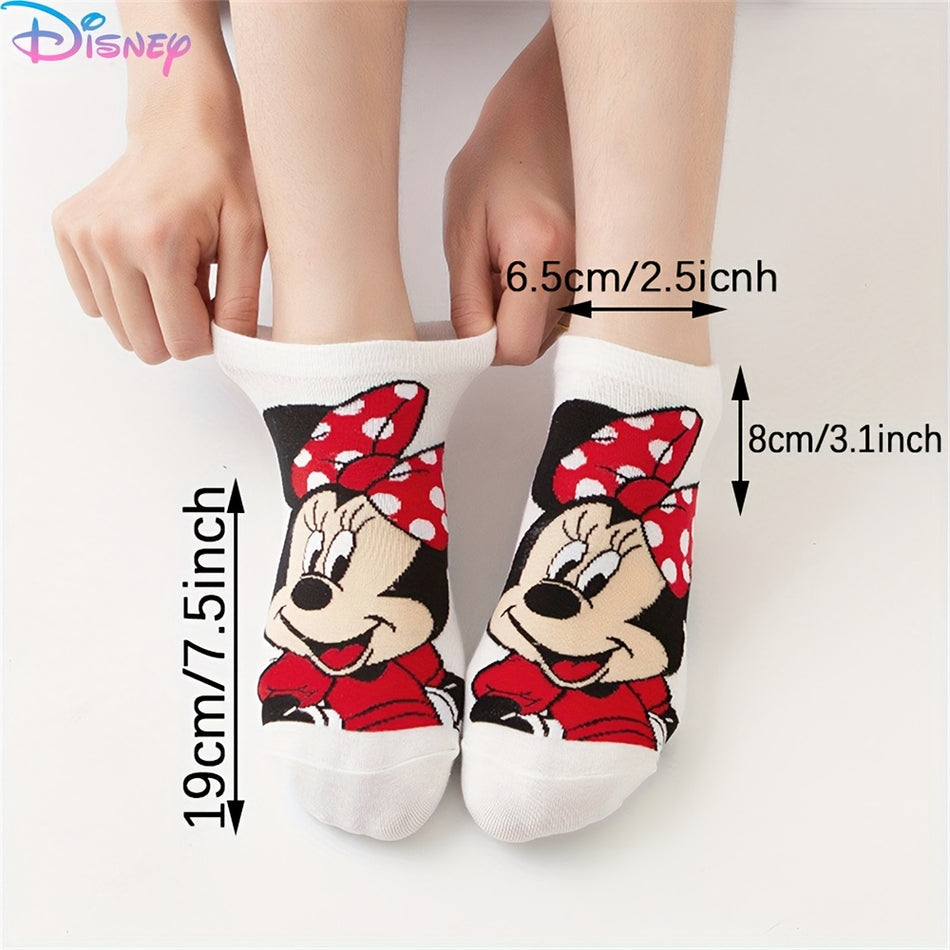 Mickey Mouse Clubhouse 5 Pairs of Women's Socks - Cartoon Academy Style - Cyprus