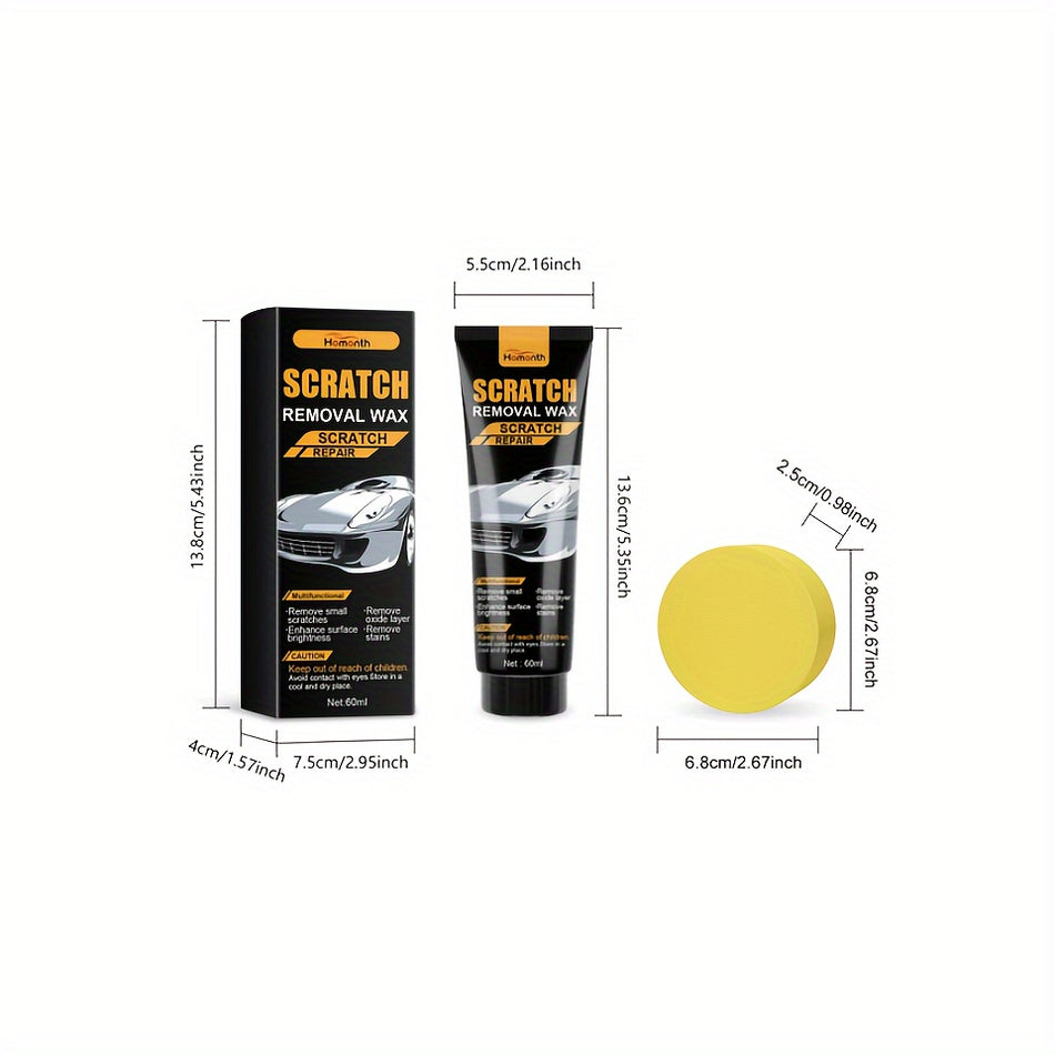 Expert Car Scratch Repair Cream - Restore and Protect Your Vehicle's Finish