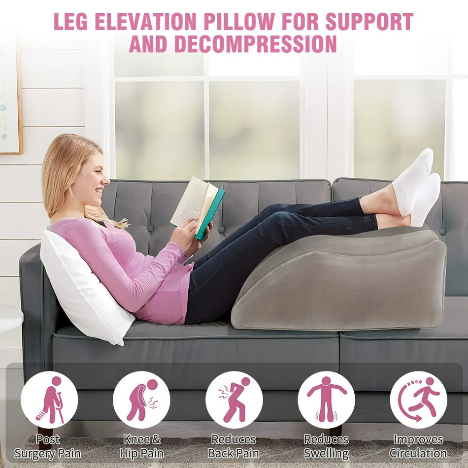 Inflatable Leg Elevation Pillow - Pain Relief & Post-Surgery Support - Cyprus