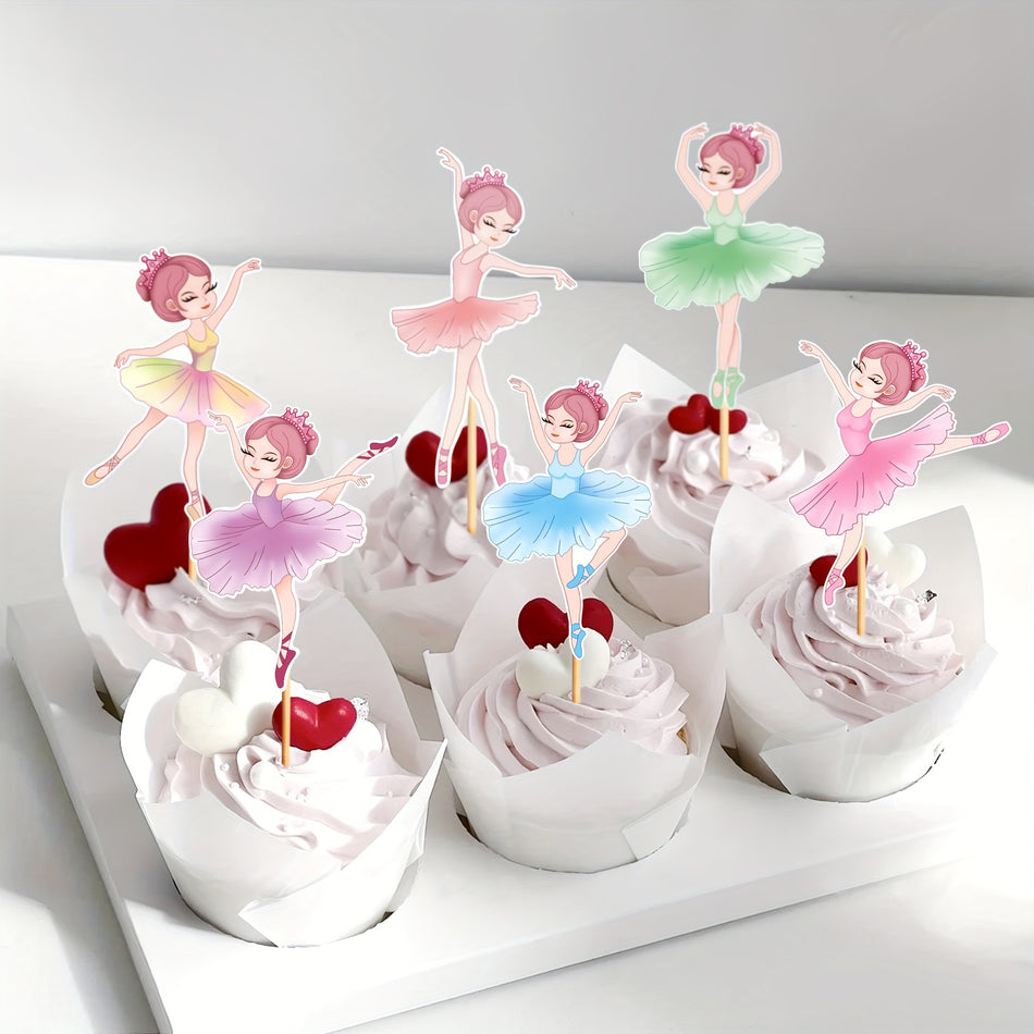 Set of 24 Fairy Cupcake Decorations - Cyprus