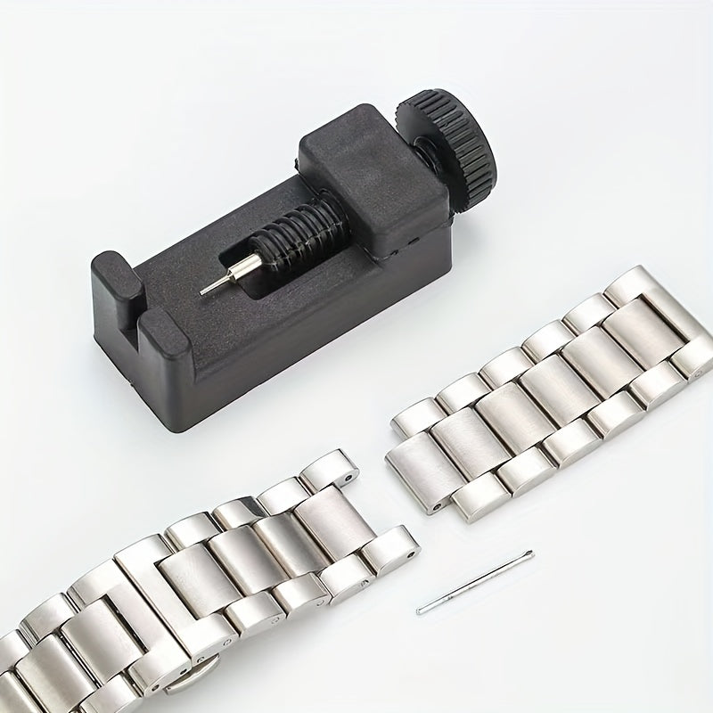 Mini Watch Repair Tool Set with Strap Adjuster & Spare Pin - Cyprus