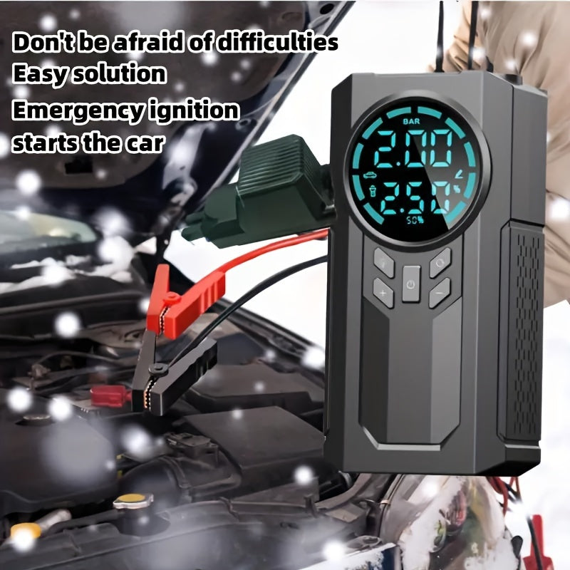 TENGQU Cordless Emergency Car Battery Starter & Tire Inflator - Cyprus