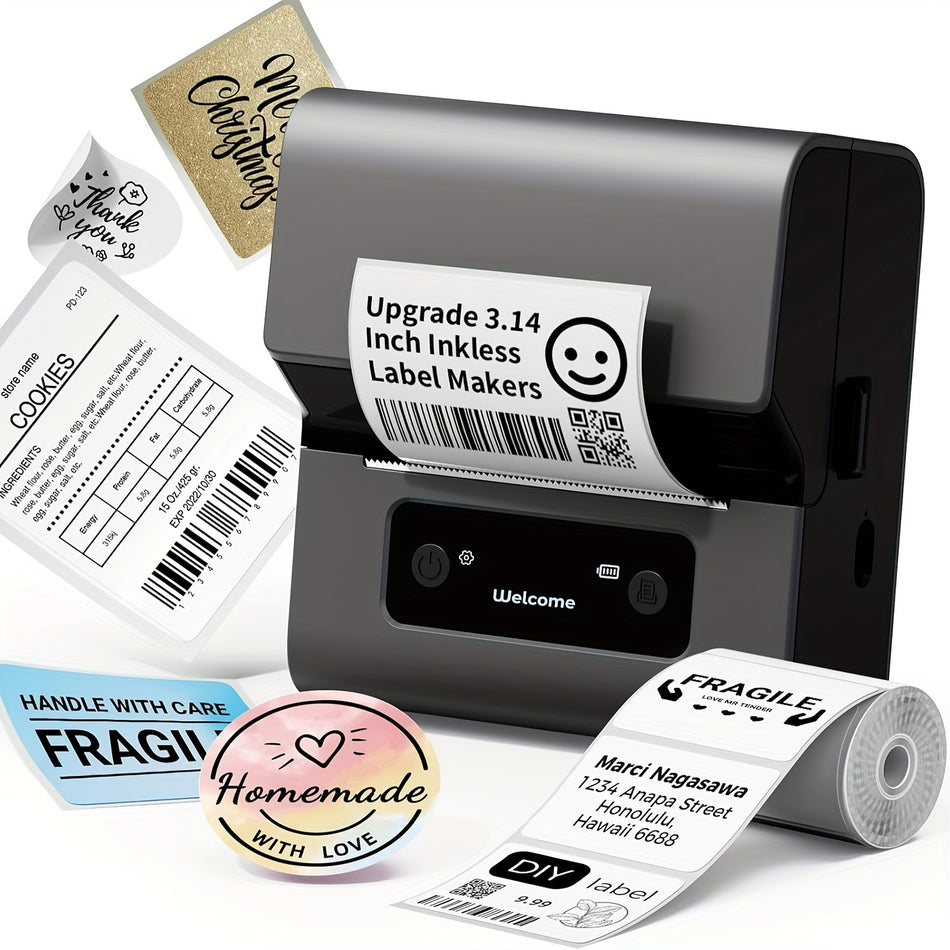 Phomemo M221 Portable Thermal Label Printer - Inkless Barcode & Address Tag Maker - Cyprus