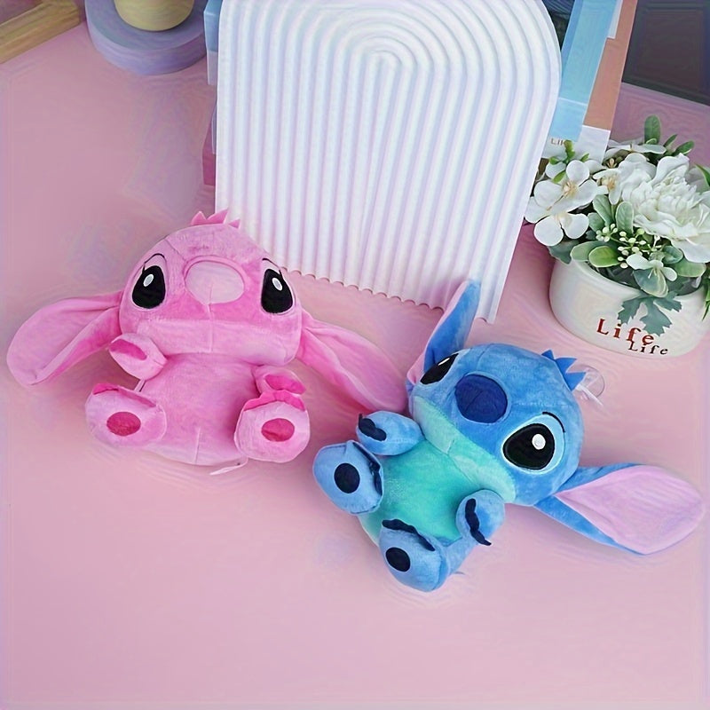 Stitch & Angel Peluş Bebek Seti - Koleksiyon Doldurulmuş Karakterler, 14+ Yaş Grubu, UME - Kıbrıs