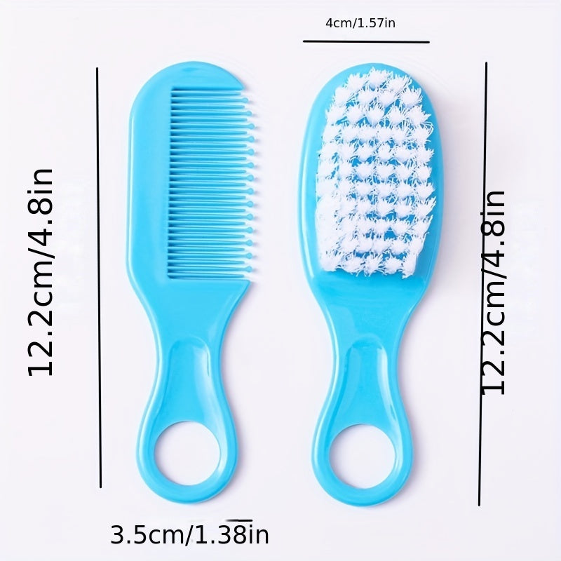 Baby Massage Comb and Brush Set, Age 0-6 Years, Item ID: MJ21778