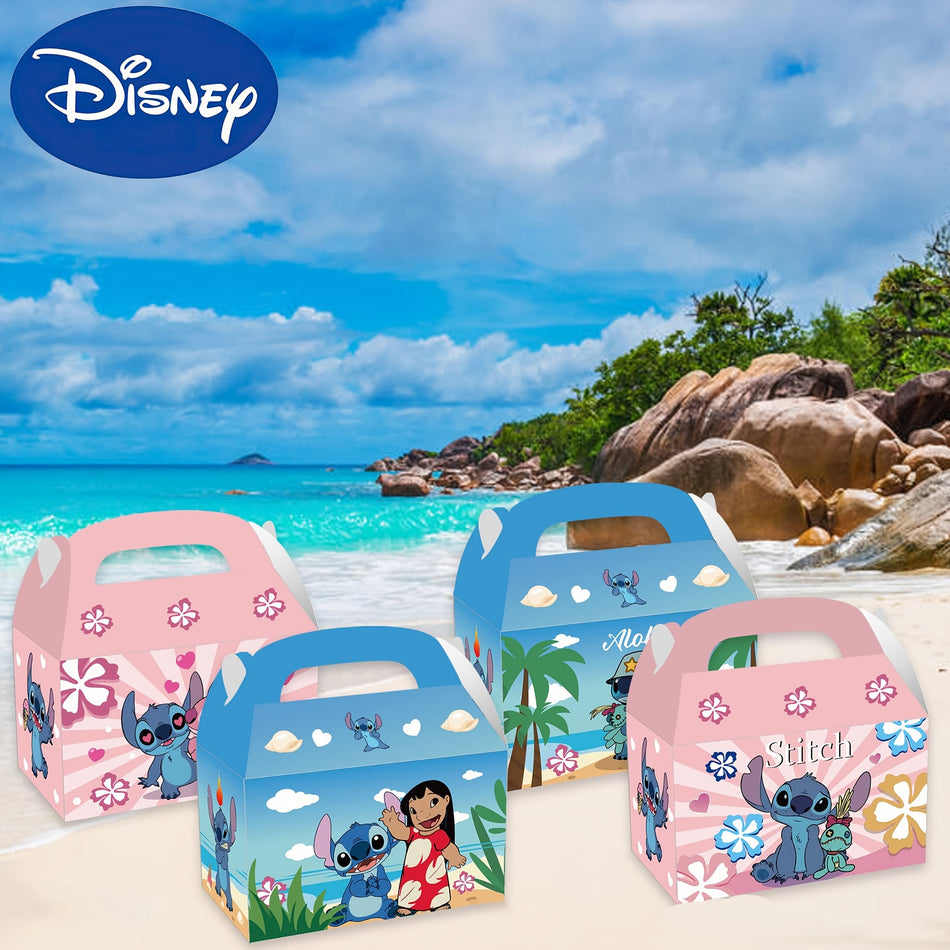 Lilo & Stitch Party Favor Box Bags, Set Of 12 - Cyprus