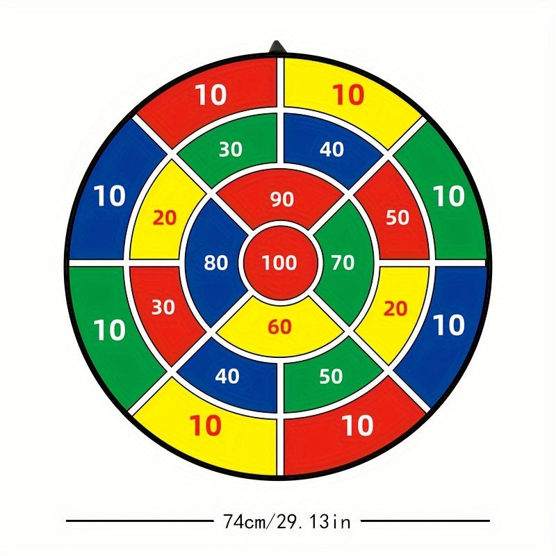 Детский липкий шарик набор Dartboard - прочные полиэфирные надувные шарики - Внутреннее/открытое развлечение для мальчиков и девочек, в возрасте 3+ - Кипр