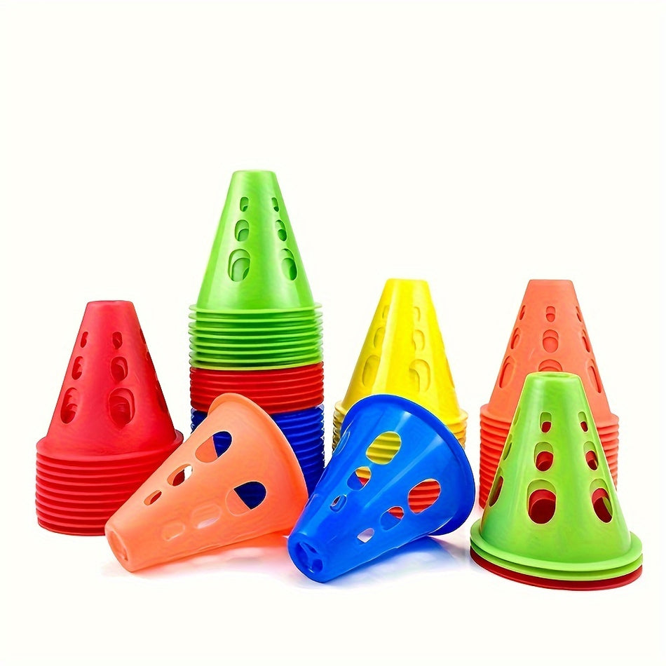 30pcs Stackable Training Cones for Agility and Safety - Cyprus