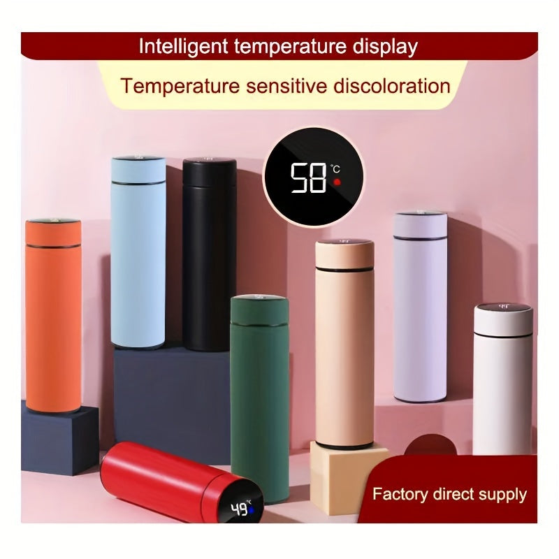 Smart Temperature Display Stainless Steel Insulated Cup - Perfect Sip Every Time - Cyprus